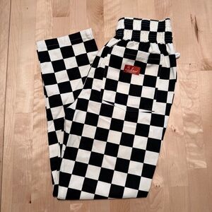 Cookman Chef Pants - checkered - small
